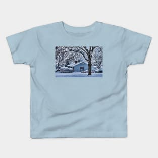 First Snowstorm Kids T-Shirt